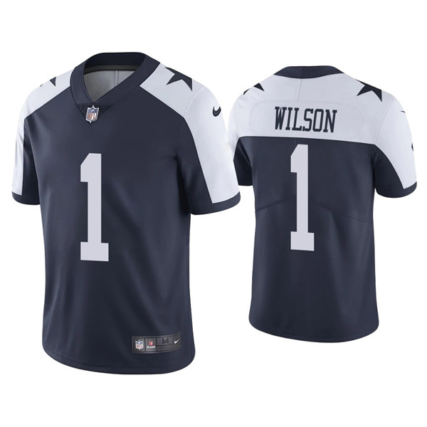 Men's Dallas Cowboys #1 Cedrick Wilson Navy Limited Stitched Jersey Men's Dallas Cowboys #1 Cedrick Wilson Navy Limited Stitched Jersey
